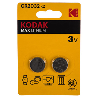 Батарейка KODAK CR2032 блистер 2шт